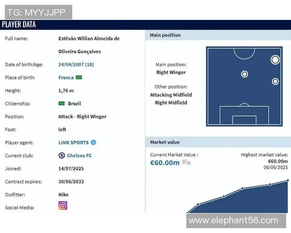 巴西近13场比赛埃斯特旺独占鳌头攻入5球队友最多仅得2球